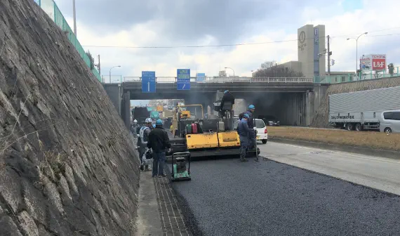 舗装・路面標示工事